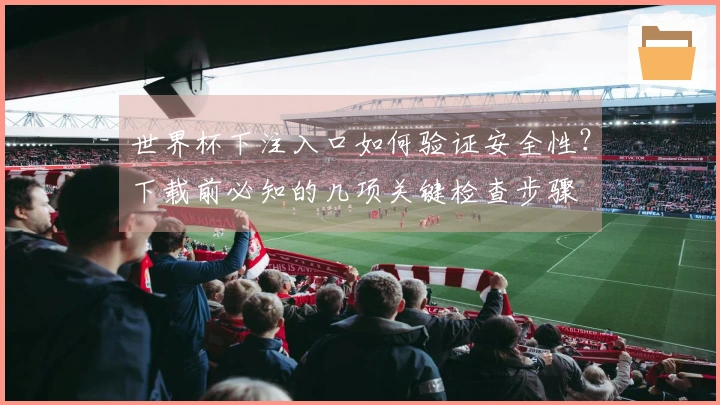 世界杯下注入口如何验证安全性？下载前必知的几项关键检查步骤
